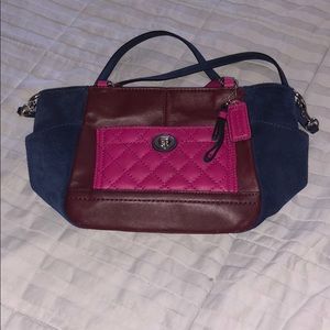 Versitile, Multicolored Coach purse